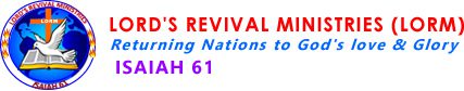 LORD'S REVIVAL MINISTRIES (LORM) Logo